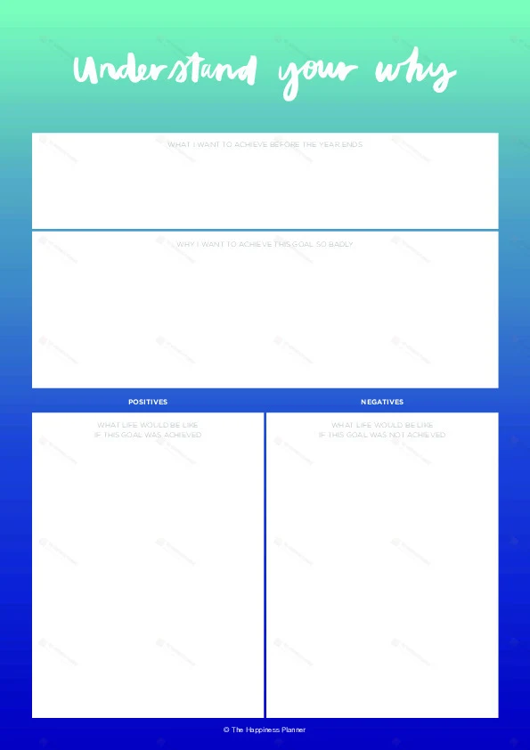 Premium Printables: #Goals II