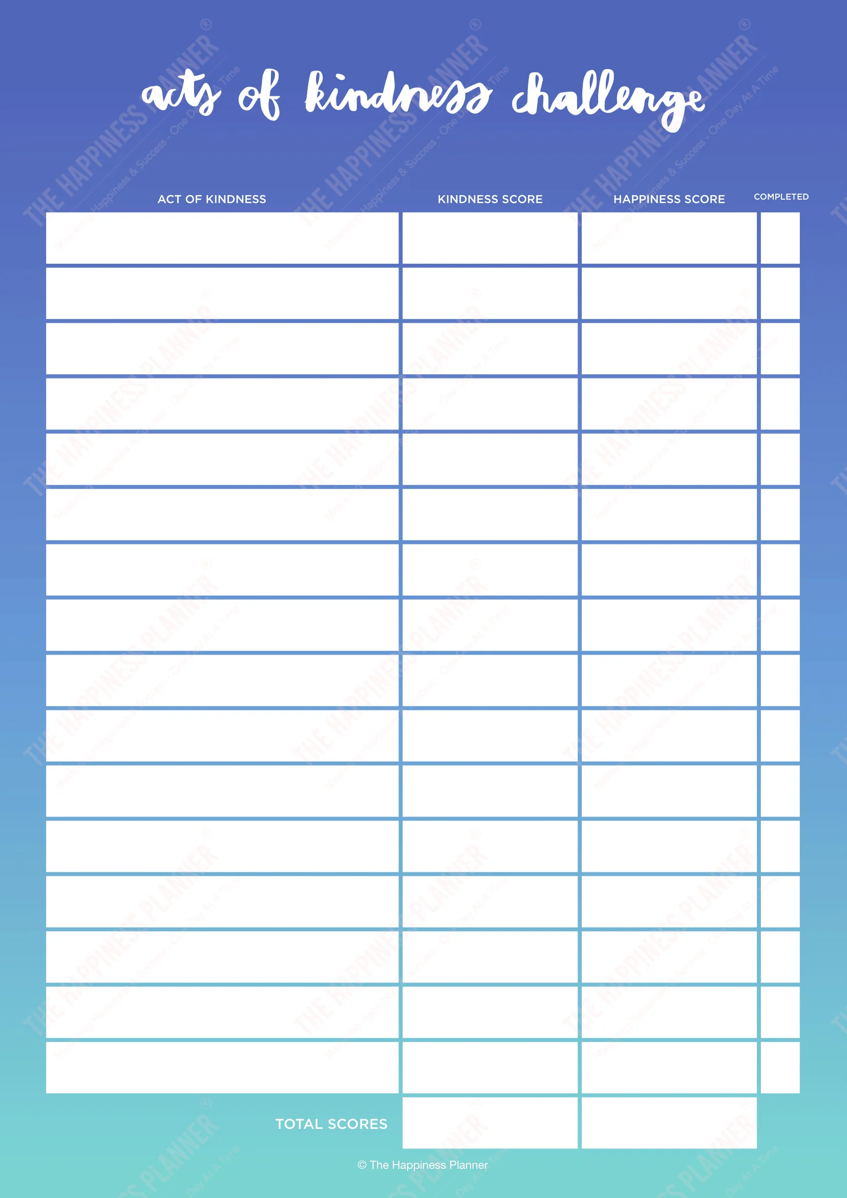Premium Printables: #Kindness
