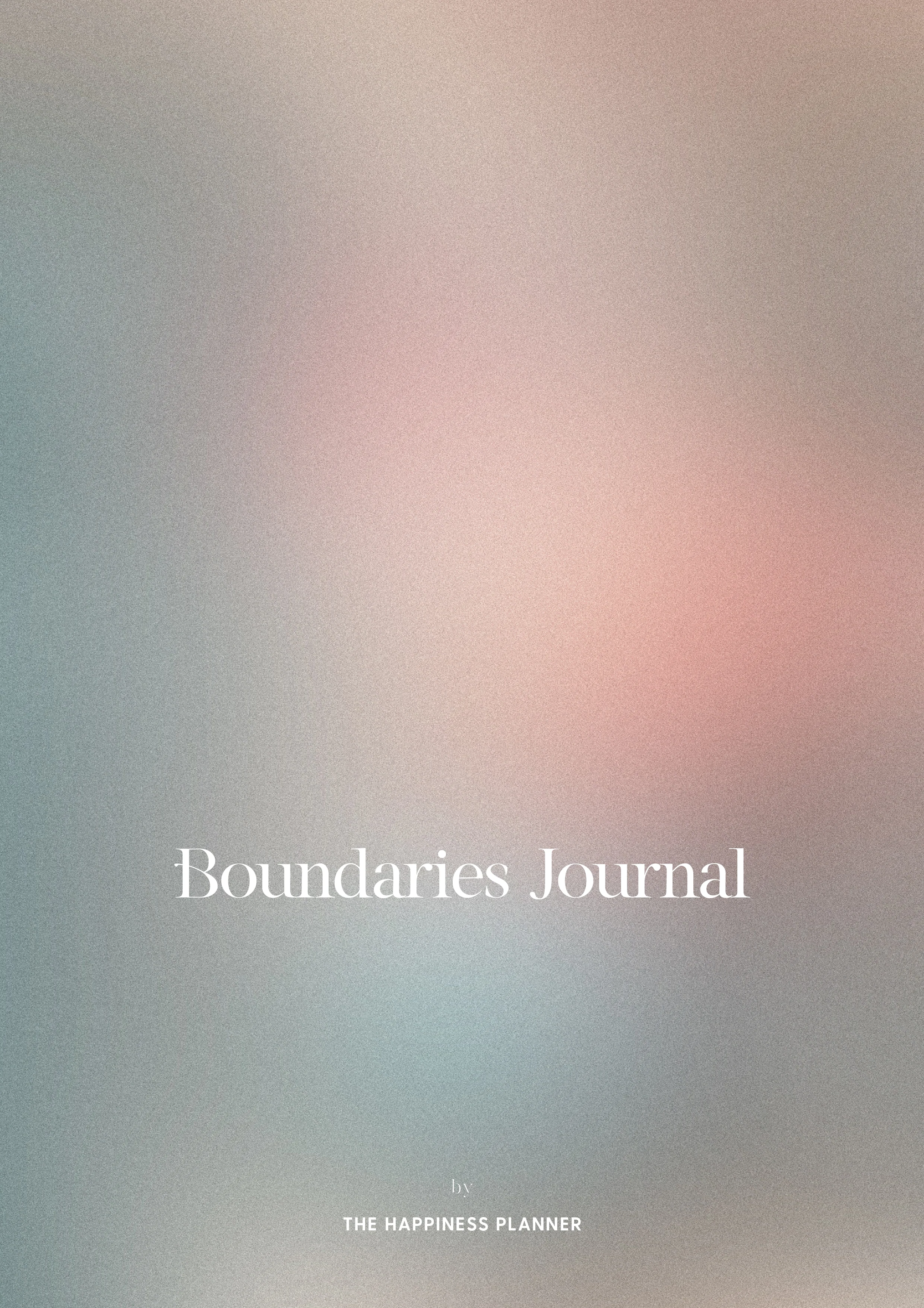 Boundaries Journal