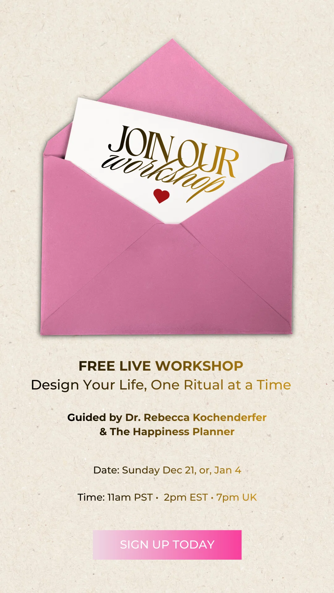 Introductory Workshop: Design Your 2026
