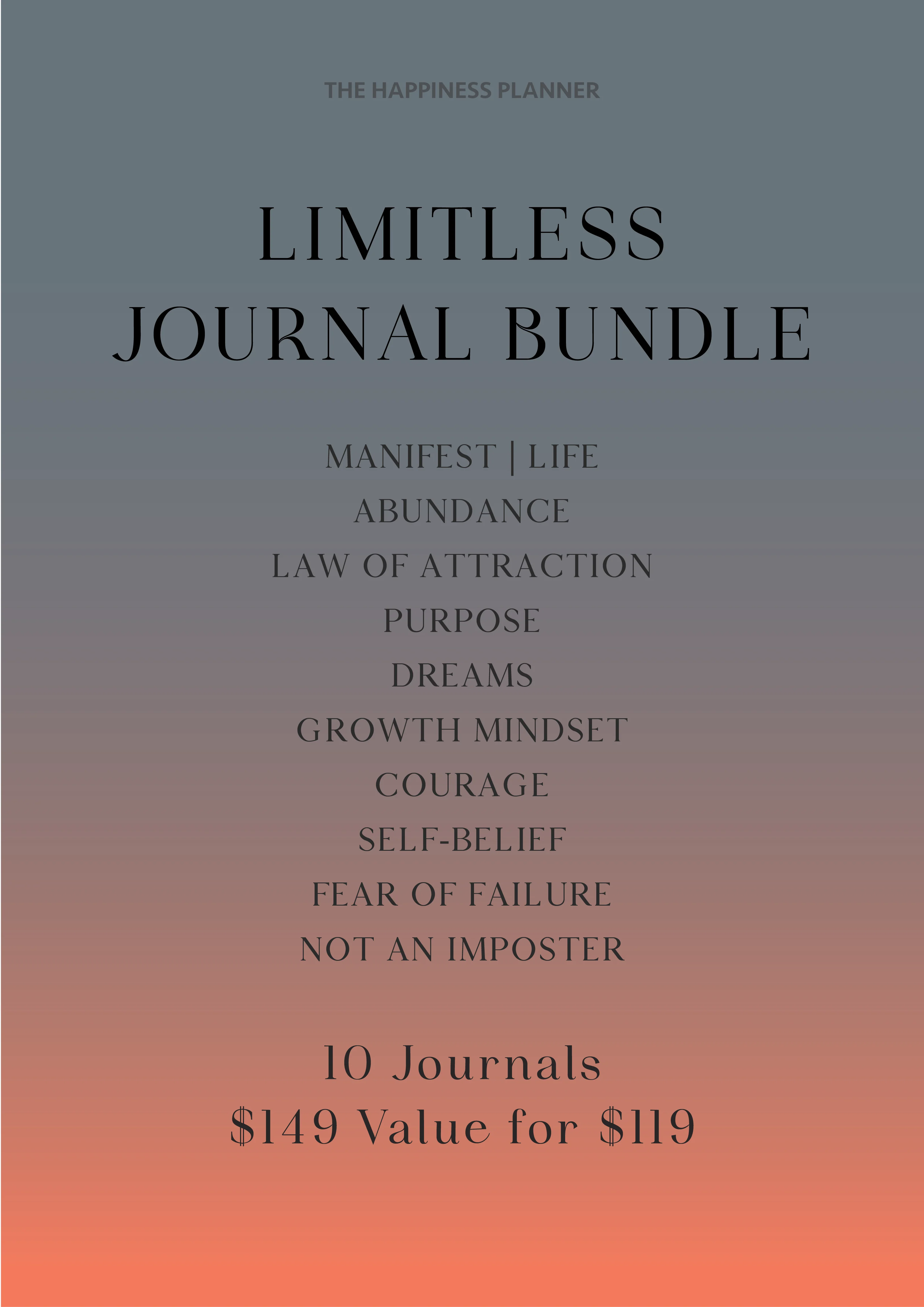 Limitless | Journal Bundle