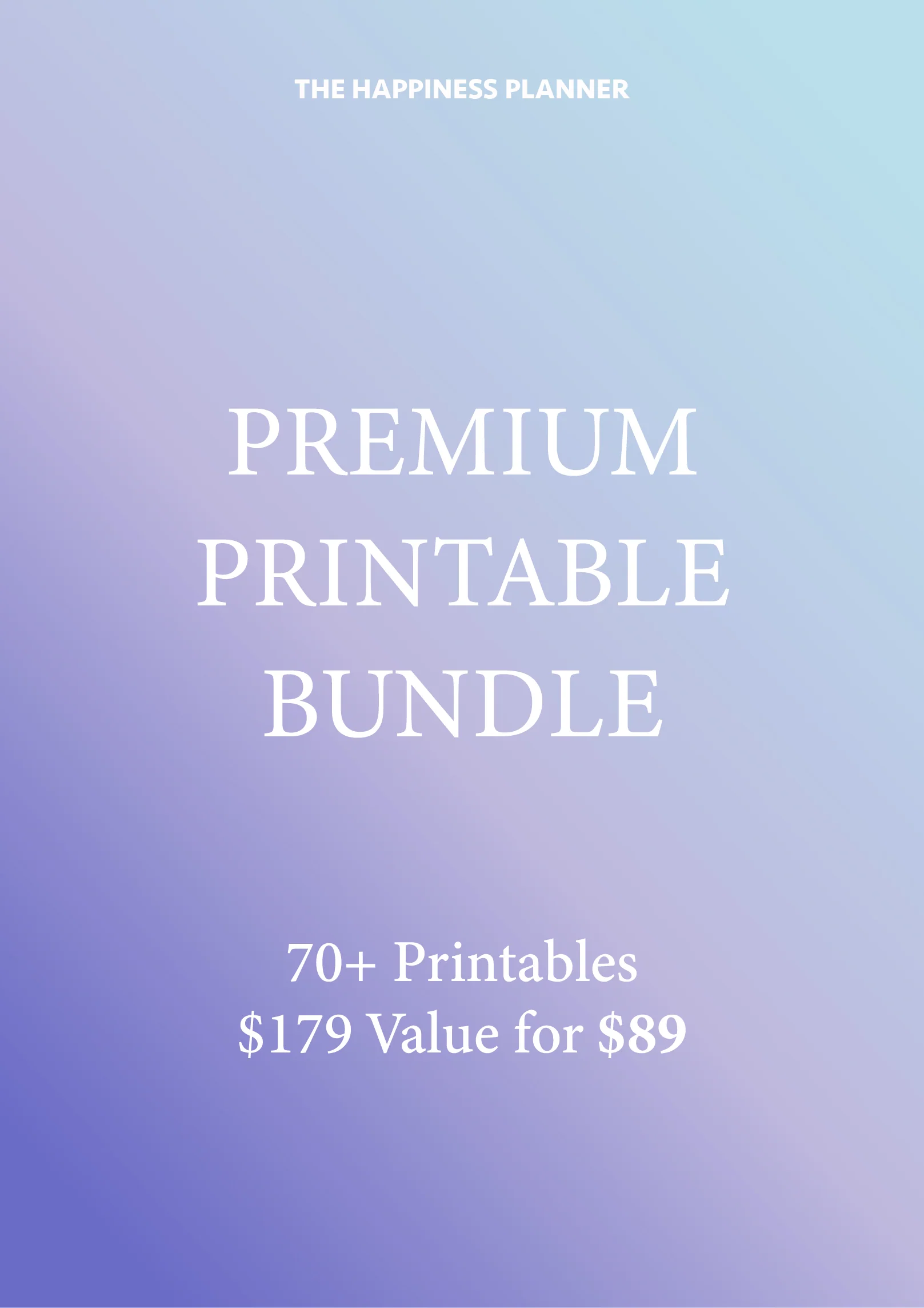 Premium Printable Bundle