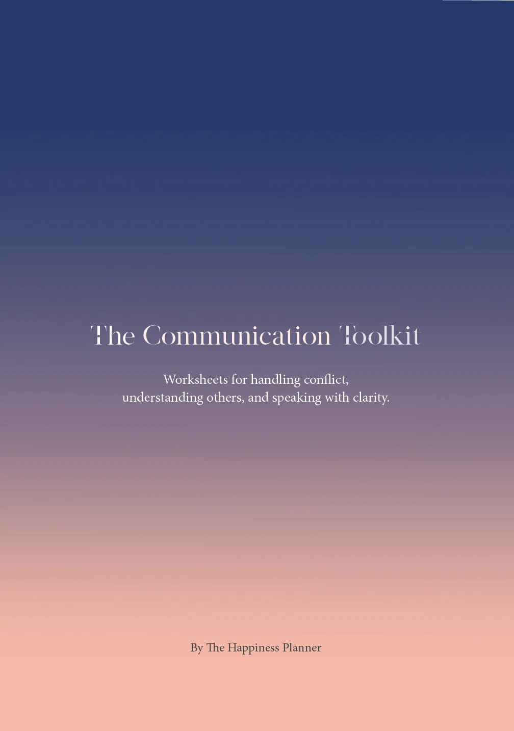 The Communication Toolkit