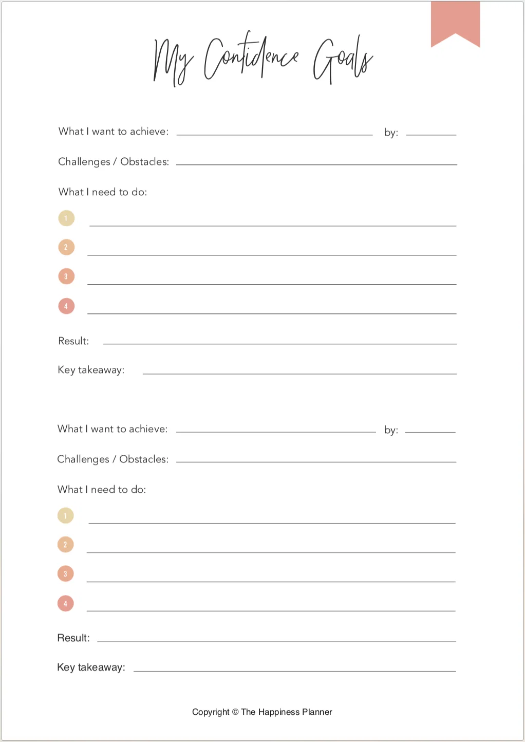 Printables: #Confidence