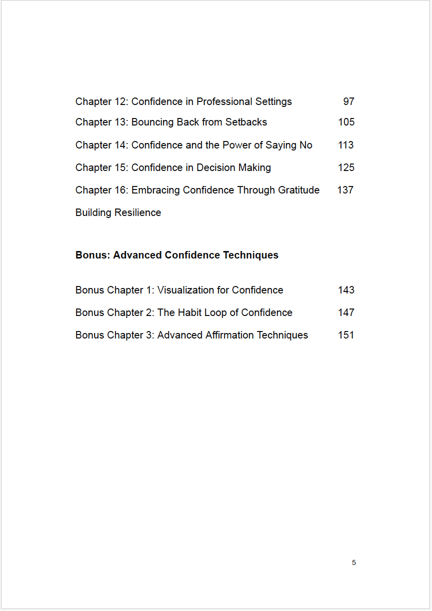 How To Be More Confident in 100 Days eBook - Image 4
