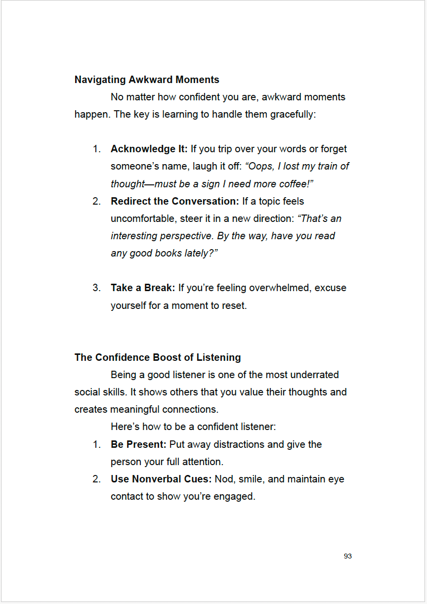 How To Be More Confident in 100 Days eBook - Image 9