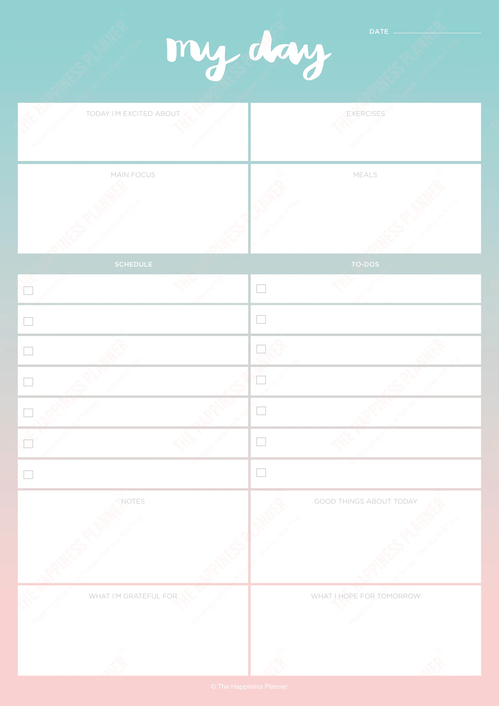 Premium Printables: #Planner