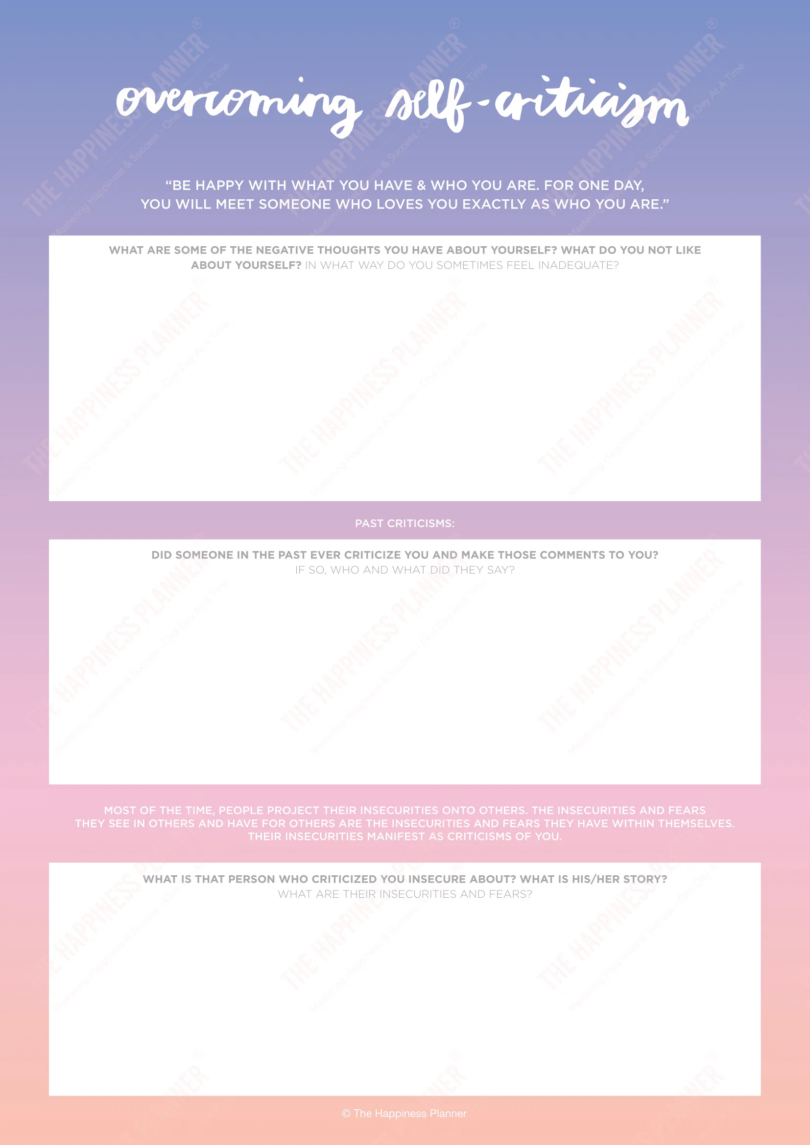 Premium Printables: #SelfLove/SelfCare
